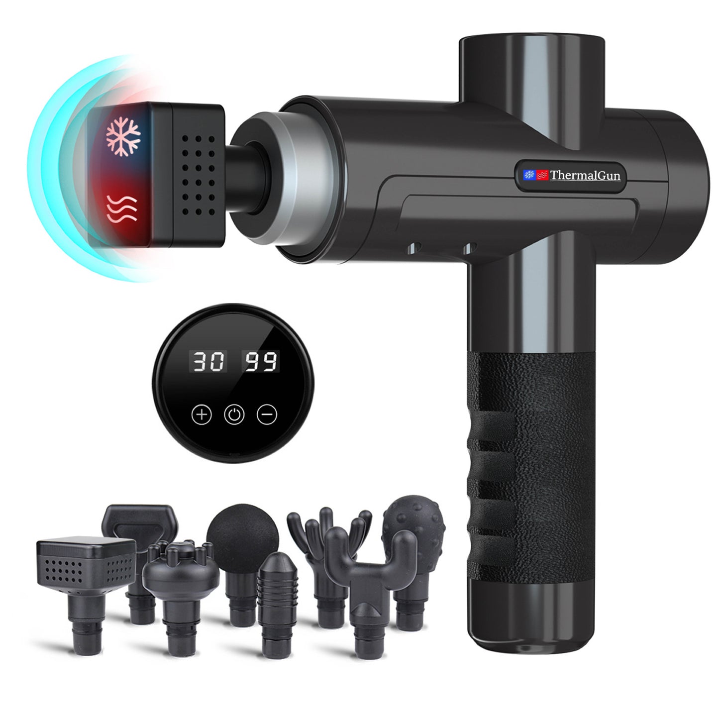 ThermalGun Pro 2024 Model- WARM Therapy and COOL Therapy - GRAY