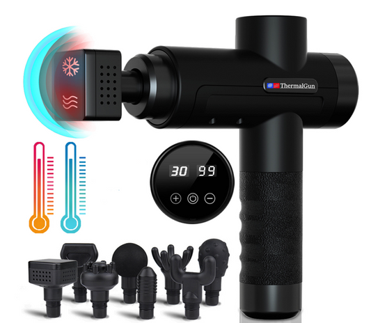 ThermalGun Pro 2024 Model- WARM Therapy and COOL Therapy - BLACK